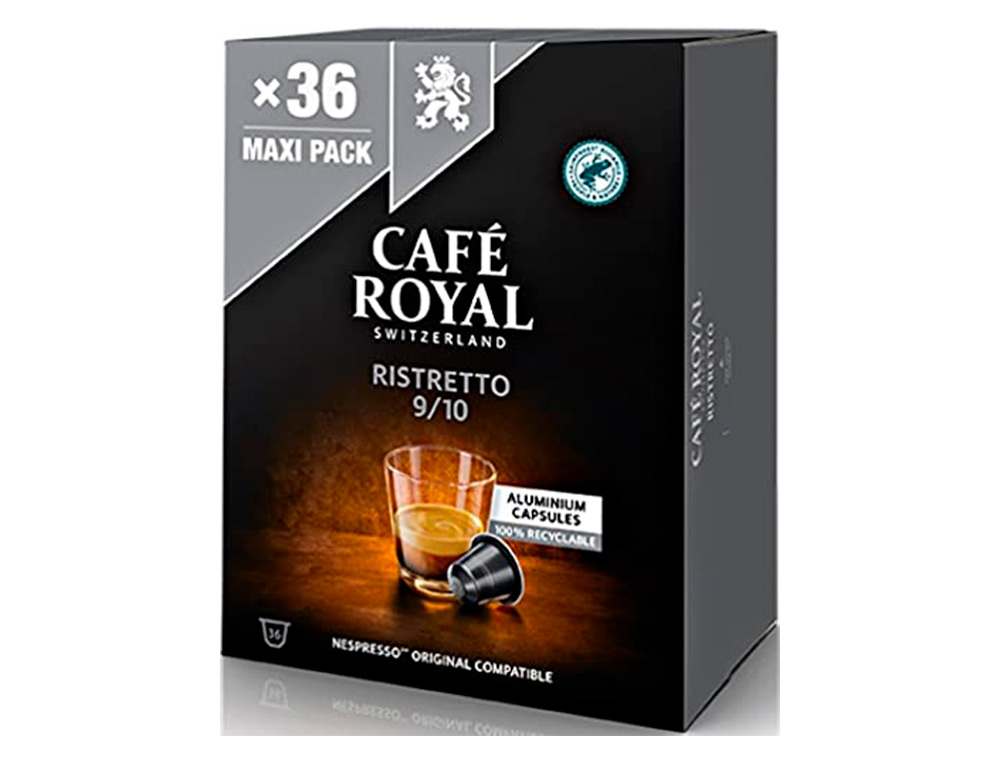 CAFE ROYAL RISTRETTO S COMP 36 CAPSULES